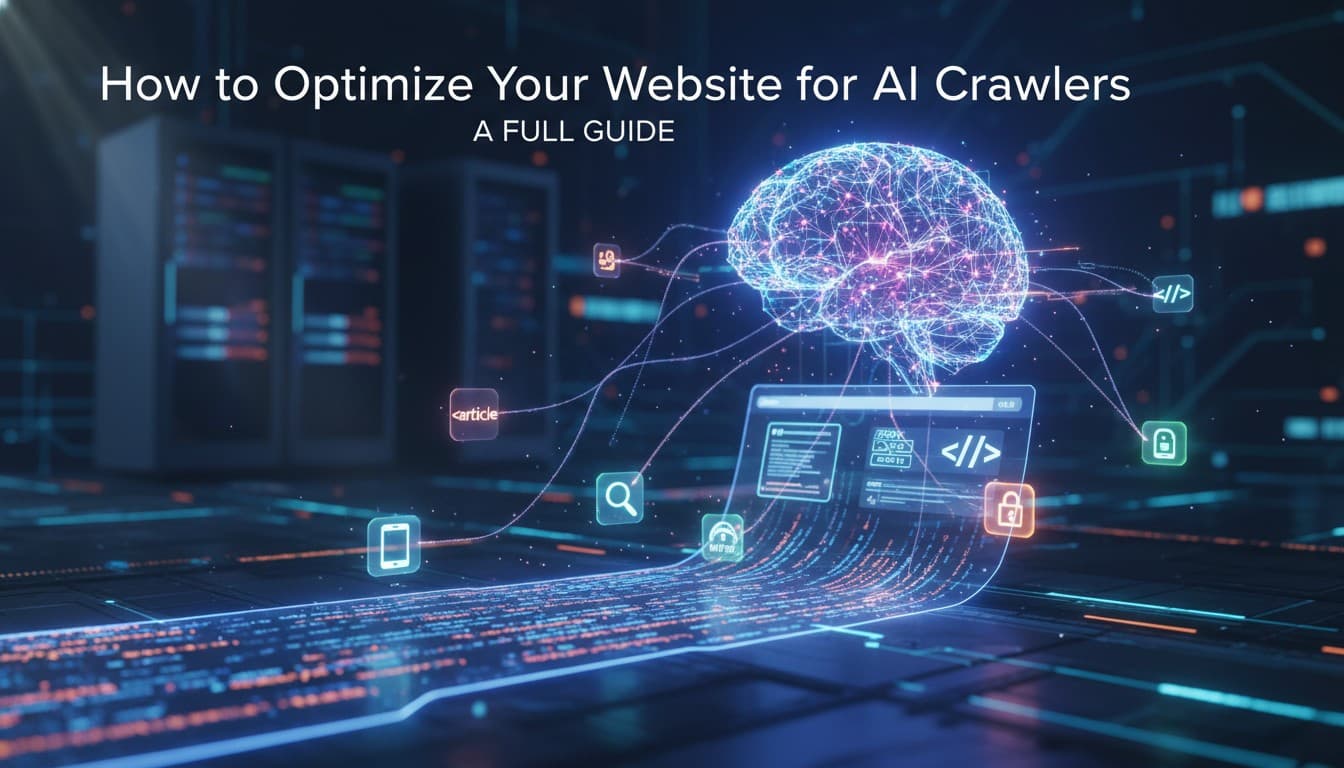 How to Optimize Your Website for AI Crawlers: A Full Guide