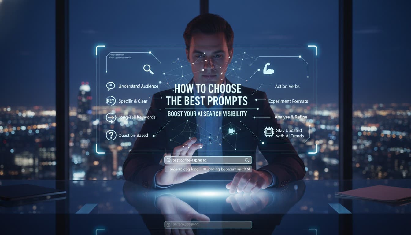 How to Choose the Best Prompts to Boost Your AI Search Visibility